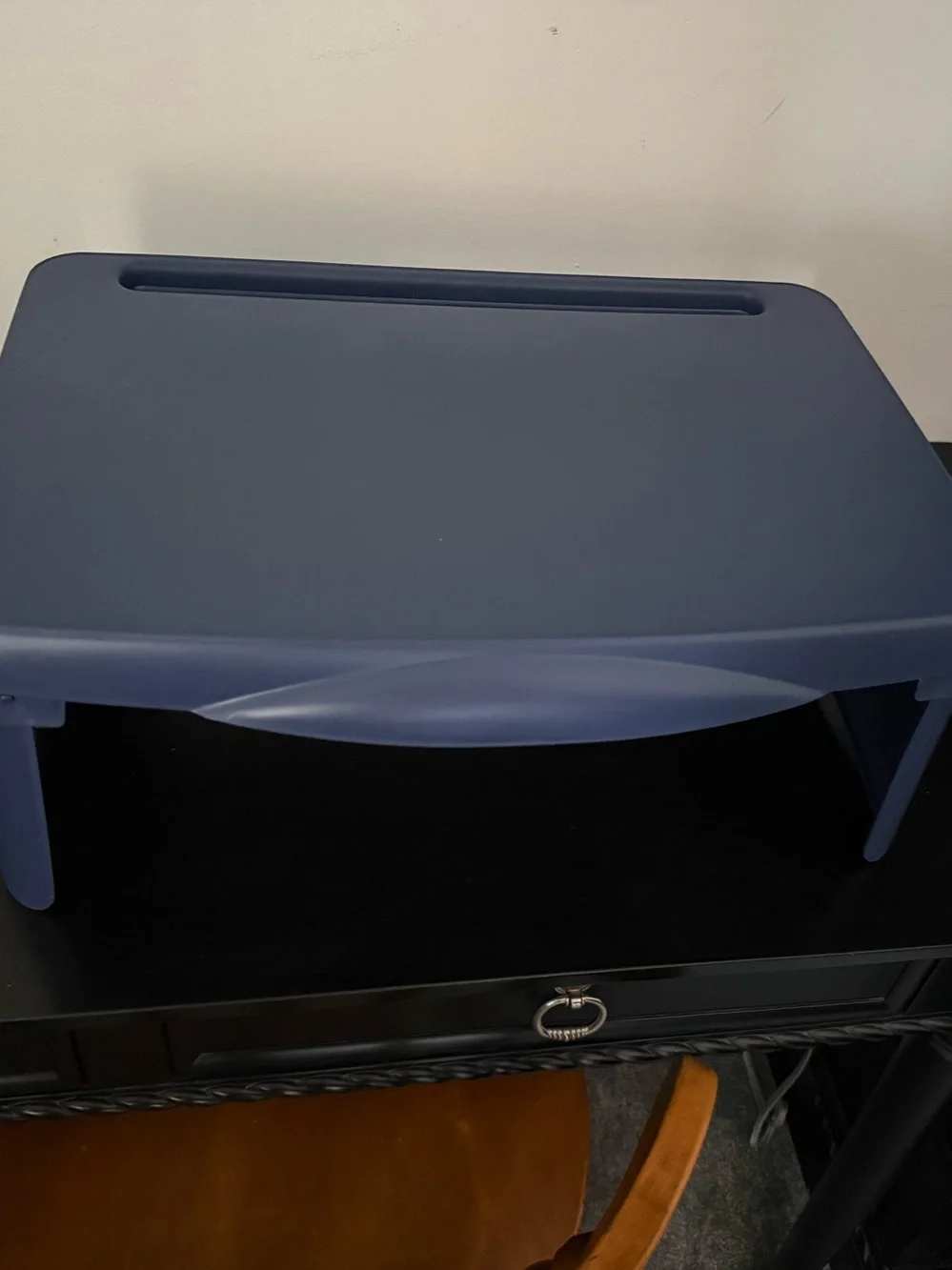 Blue Portable Folding Laptop Table - Home Accents